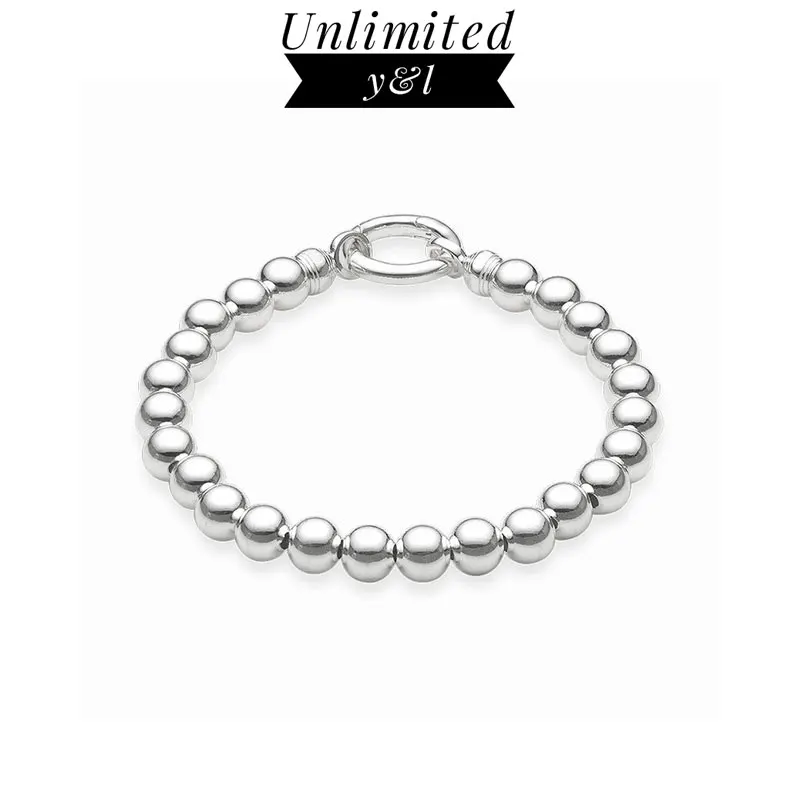 10MM Silver Beads Strand Bracelets with Circle Clasps DIY Charm Bracelets Good Jewelry for Women and Men Fashion Gifts
10MM Silver Beads Strand Bracelets with Circle Clasps DIY Charm Bracelets Good Jewelry for Women and Men Fashion Gifts