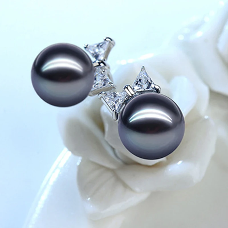 Silver earrings for women white pearl jewelry simulated-pearl with AAA zirconia bowknot pearl earring studs for girl new fashion 
Silver earrings for women white pearl jewelry simulated-pearl with AAA zirconia bowknot pearl earring studs for girl new fashion