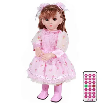 Princess Girl 18'' 46cm interactive doll smart talking baby doll toys gift vinyl babies alive doll bebes reborn silicone doll
Princess Girl 18'' 46cm interactive doll smart talking baby doll toys gift vinyl babies alive doll bebes reborn silicone doll