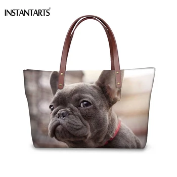INSTANTARTS Cute 3D Dog French Bulldog Printing Women Large Tote Bags Fashion Travel Shopping Bags for Ladies Beach Shoudler Bag
INSTANTARTS Cute 3D Dog French Bulldog Printing Women Large Tote Bags Fashion Travel Shopping Bags for Ladies Beach Shoudler Bag