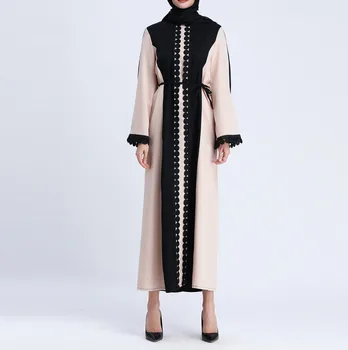 Muslim Open Abaya Dress Elegant Lace Cardigan Robes Kimono Jubah Ramadan Arabic Long Sleeve Turkish Islamic Prayer Clothing 4.13
Muslim Open Abaya Dress Elegant Lace Cardigan Robes Kimono Jubah Ramadan Arabic Long Sleeve Turkish Islamic Prayer Clothing 4.13
