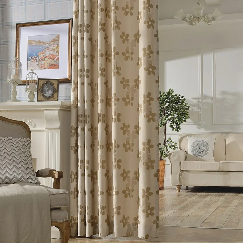 Cationic Jacquard Shading In Pastoral Cotton Twist Season Curtains for Living Dining Room Bedroom.
Cationic Jacquard Shading In Pastoral Cotton Twist Season Curtains for Living Dining Room Bedroom.