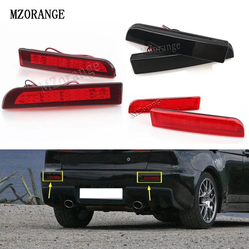 MZORANGE For Mitsubishi Lancer 2008-2014 EVO Evolution Outlander Sport Red Lens LED Rear Bumper Reflector Brake Light Tail Lamp
MZORANGE For Mitsubishi Lancer 2008-2014 EVO Evolution Outlander Sport Red Lens LED Rear Bumper Reflector Brake Light Tail Lamp