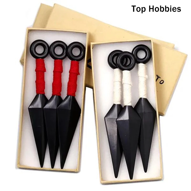 3PCS/Lot Anime Naruto Kunai Uzumaki Konoha Kakashi plastic throwing knives cosplay Props The Toys weapon Crafts sets with box
3PCS/Lot Anime Naruto Kunai Uzumaki Konoha Kakashi plastic throwing knives cosplay Props The Toys weapon Crafts sets with box