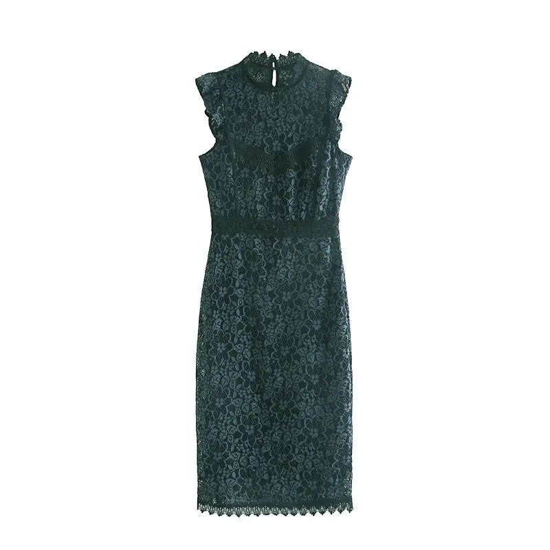 Spicy strip 65-9124 European and American fashion style lace hollow lotus frock dress
Spicy strip 65-9124 European and American fashion style lace hollow lotus frock dress