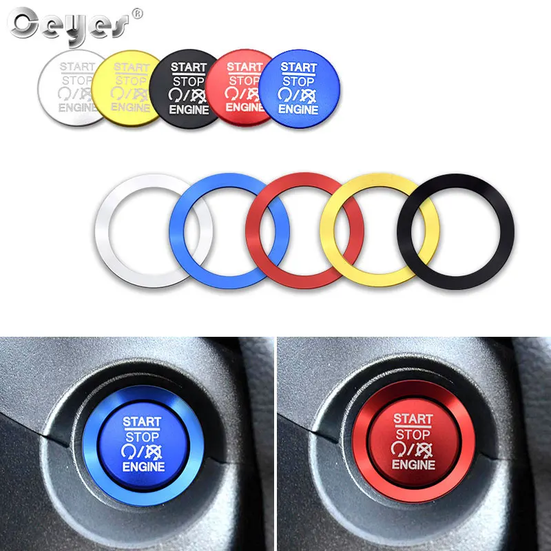 Ceyes Auto Interior Accessories Car Styling Button Start Stop Engine Ring Covers Case For Jeep Commander Wrangler Grand Cherokee
Ceyes Auto Interior Accessories Car Styling Button Start Stop Engine Ring Covers Case For Jeep Commander Wrangler Grand Cherokee