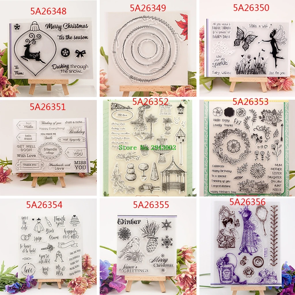 2018 New Transparent Clear Silicone Rubber Stamp Cling Diary Card DIY Scrapbooking Decor Drop Shipping Support
2018 New Transparent Clear Silicone Rubber Stamp Cling Diary Card DIY Scrapbooking Decor Drop Shipping Support