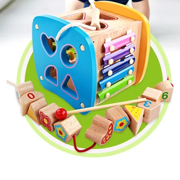 Children's Educational Toy Box Shape Sorting Wooden Wooden Beads Activity Toys Early Development Toys Puzzle Set for Toddlers
Children's Educational Toy Box Shape Sorting Wooden Wooden Beads Activity Toys Early Development Toys Puzzle Set for Toddlers