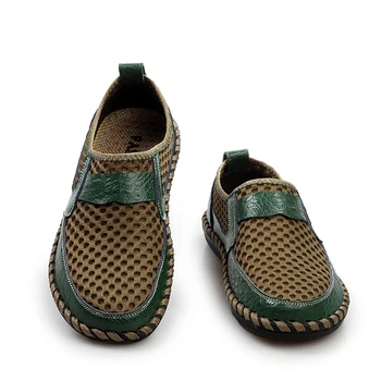 2019 Summer casual shoes men comfortable breathable lightweight non-slip leather mesh shoes large size 38-47
2019 Summer casual shoes men comfortable breathable lightweight non-slip leather mesh shoes large size 38-47