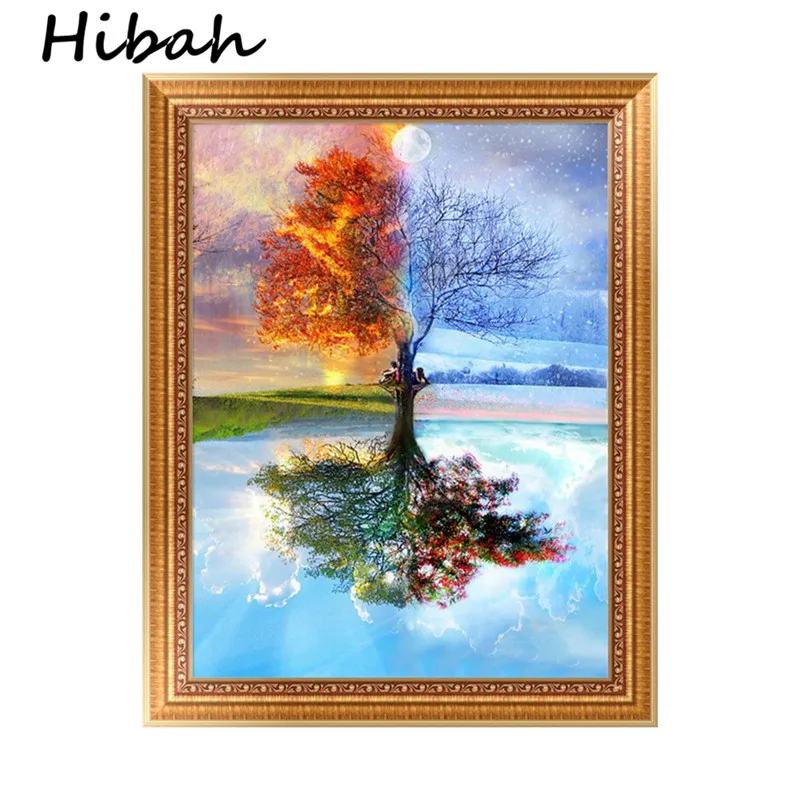 DIY Complete 5D Diamond Painting Season Tree Cross Stitch Diamond Embroidered Pattern Rhinestone Diamond Mosaic
DIY Complete 5D Diamond Painting Season Tree Cross Stitch Diamond Embroidered Pattern Rhinestone Diamond Mosaic