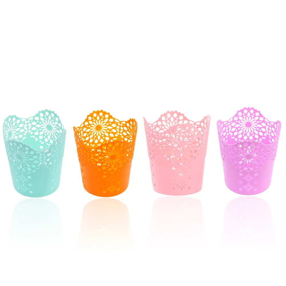 1PC Pen Holder Brush Pot Lace Hollow Pattern Storage Pen Pencil Pot Holder Container Desk Organizer Gift
1PC Pen Holder Brush Pot Lace Hollow Pattern Storage Pen Pencil Pot Holder Container Desk Organizer Gift