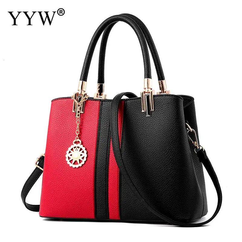 New Famous Fashion Brand Pu Women Leather Handbag Contrast Color Bags Ladies Hand Bags Popular Women Shoulder Bag
New Famous Fashion Brand Pu Women Leather Handbag Contrast Color Bags Ladies Hand Bags Popular Women Shoulder Bag
