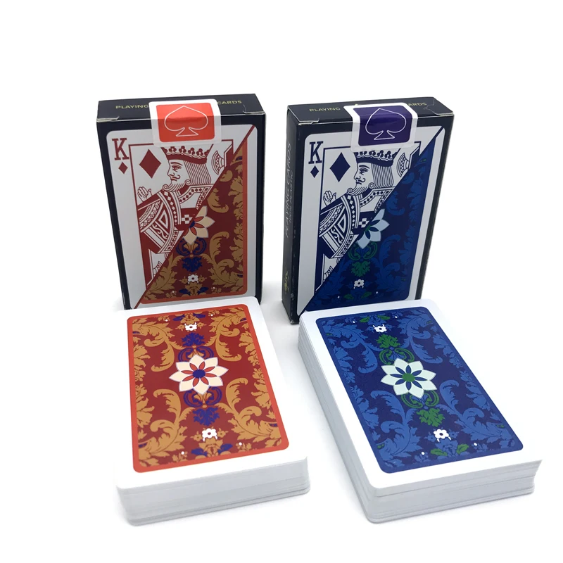 Hot 2Sets/Lot High Quality Bridge Pattern Baccarat Plastic Waterproof Playing Card Texas Hold'em Poker Cards Board Games 58*88mm
Hot 2Sets/Lot High Quality Bridge Pattern Baccarat Plastic Waterproof Playing Card Texas Hold'em Poker Cards Board Games 58*88mm