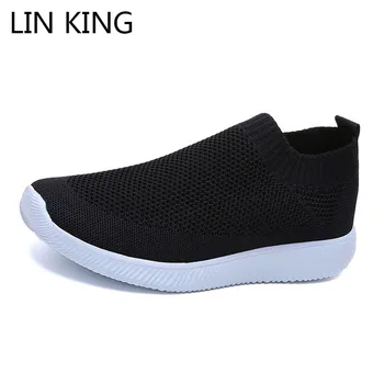 LIN KING Plus Size Leisure Spring Autumn Women Casual Shoes Low Top Lightweight Vulcanized Shoes Slip On Lady Lazy Loafers Shoes
LIN KING Plus Size Leisure Spring Autumn Women Casual Shoes Low Top Lightweight Vulcanized Shoes Slip On Lady Lazy Loafers Shoes