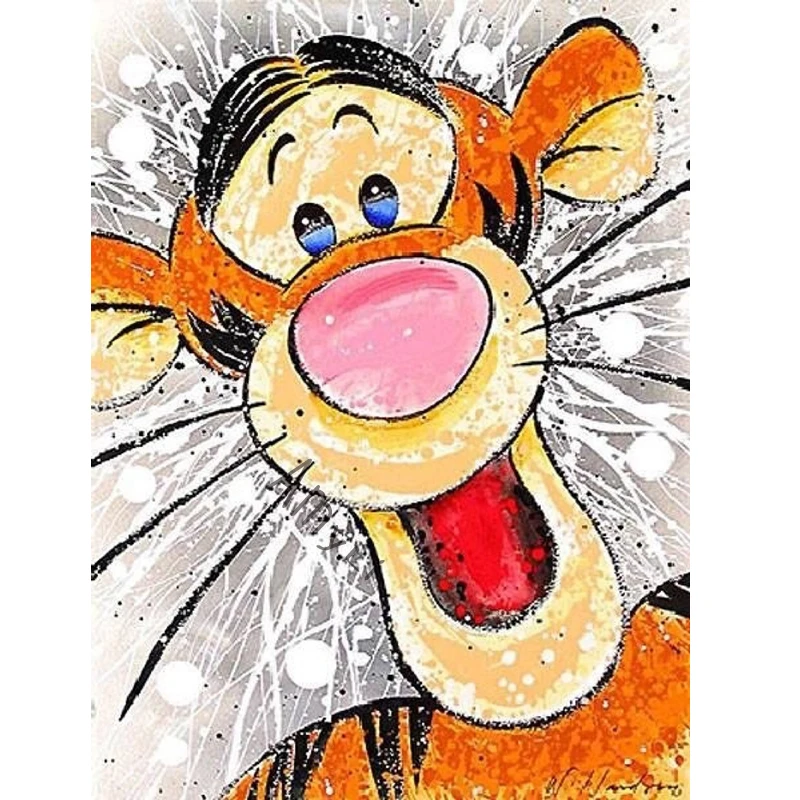 5D DIY full Square/round drill Diamond painting Cross stitch cartoon Tigger Winnie Rhinestone Diamond embroidery 3D Mosaic gift
5D DIY full Square/round drill Diamond painting Cross stitch cartoon Tigger Winnie Rhinestone Diamond embroidery 3D Mosaic gift