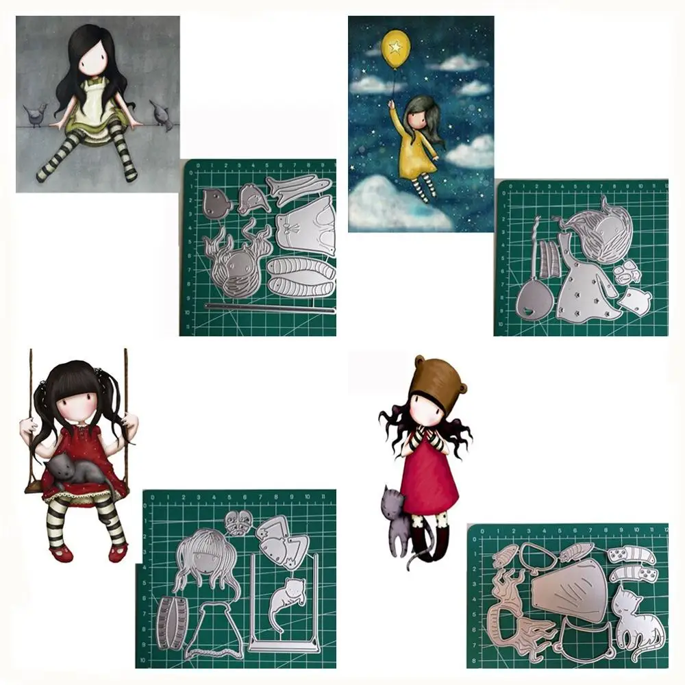 Metal Cutting Dies 23 Style Little doll Girl 2019 Scrapbooking Craft Dies Cut Stamps Embossing Stencils Invitation Card
Metal Cutting Dies 23 Style Little doll Girl 2019 Scrapbooking Craft Dies Cut Stamps Embossing Stencils Invitation Card