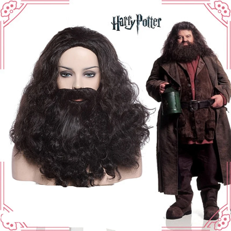Hagrid Curly Harry Potter Cosplay Hair with Beard Halloween Costume Props party supply prop
Hagrid Curly Harry Potter Cosplay Hair with Beard Halloween Costume Props party supply prop