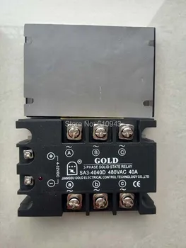 SA34040D Three phase DC to AC Solid State Relay SSR ,input voltage 4-32VDC ,output voltage 40-530VAC,40A
SA34040D Three phase DC to AC Solid State Relay SSR ,input voltage 4-32VDC ,output voltage 40-530VAC,40A