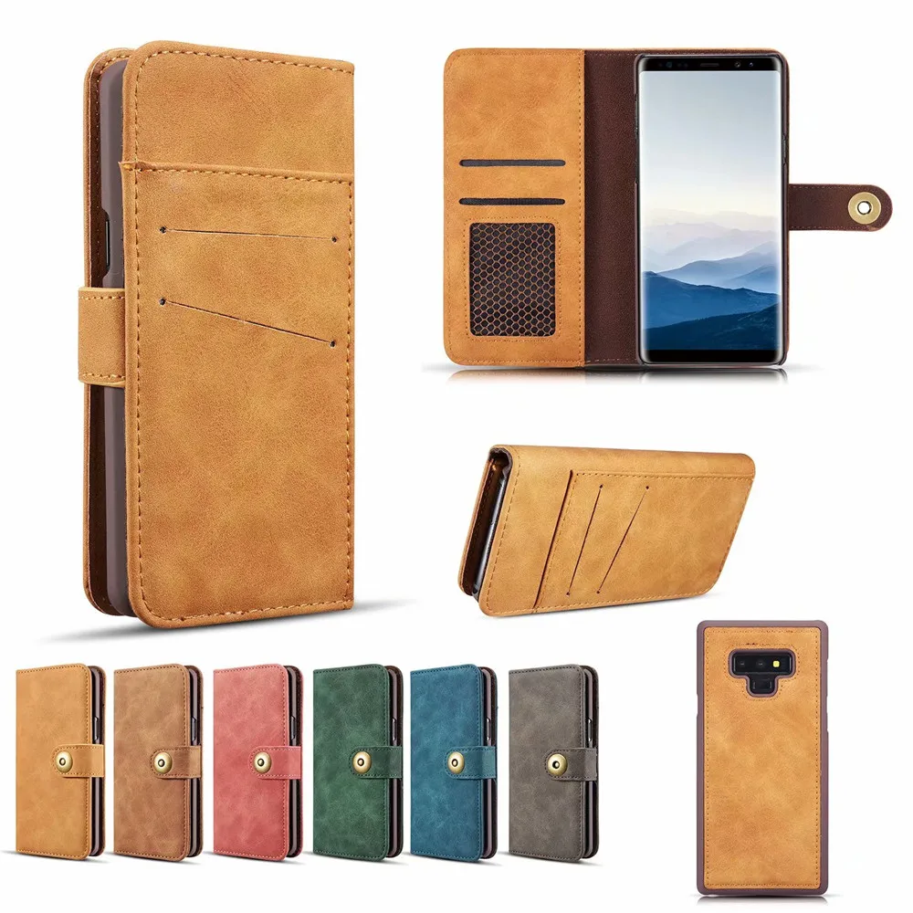 Detached 2 in 1 Wallet Case For Samsung Galaxy Note 9 10 10+ Plus Matte Cover Magnetic Retro Leather For Magnet Car Stand Holder
Detached 2 in 1 Wallet Case For Samsung Galaxy Note 9 10 10+ Plus Matte Cover Magnetic Retro Leather For Magnet Car Stand Holder
