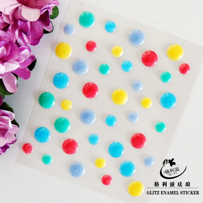 Sugar Sprinkles Self-adhesive Enamel Dots Resin Sticker for Scrapbooking/ DIY Crafts/ Card Making Decoration EN-02
Sugar Sprinkles Self-adhesive Enamel Dots Resin Sticker for Scrapbooking/ DIY Crafts/ Card Making Decoration EN-02