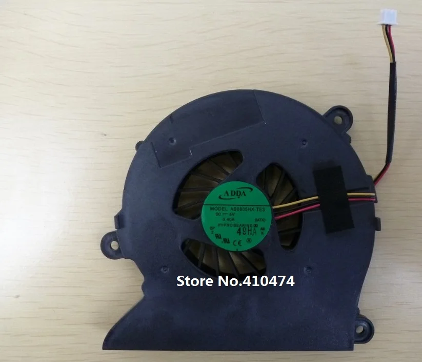 SSEA New CPU Fan for Clevo M760 S410 laptop fan AB0805HX-TE3 CPU Cooling Cooler Fan
SSEA New CPU Fan for Clevo M760 S410 laptop fan AB0805HX-TE3 CPU Cooling Cooler Fan