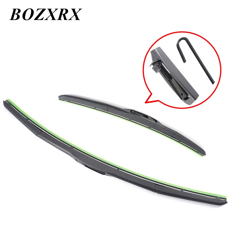 BOZXRX FIRST Hybrid Wiper Blade Dual Rubber for Best Wipe Windscreen High Performance Fit Hook Arms Only - ( Pack of 1 )
BOZXRX FIRST Hybrid Wiper Blade Dual Rubber for Best Wipe Windscreen High Performance Fit Hook Arms Only - ( Pack of 1 )