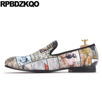 Runway Printed Floral Vintage Shoes 47 46 European Brand Prom Slip On Loafers Painting Party British Style Men Magazine Doodle
Runway Printed Floral Vintage Shoes 47 46 European Brand Prom Slip On Loafers Painting Party British Style Men Magazine Doodle