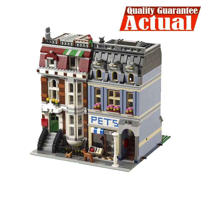 LELE 30015 Pet Shop Creator Architecture Building Blocks Bricks Toys Educational For Children Compatible withINGly 10218
LELE 30015 Pet Shop Creator Architecture Building Blocks Bricks Toys Educational For Children Compatible withINGly 10218
