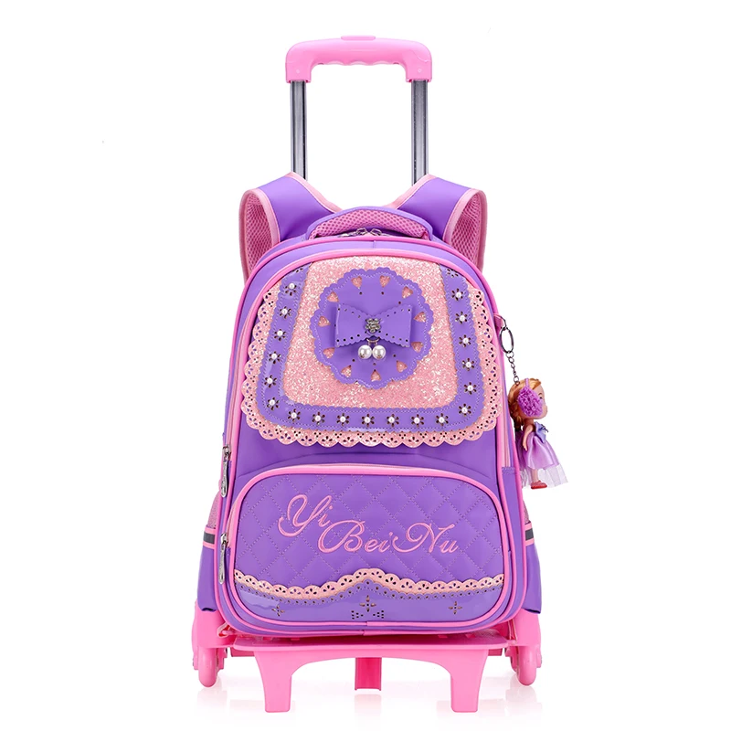 Children School Bag On Wheels Kids Trolley School Bags With 3 Wheels Waterproof Nylon Cartoon School Backpacks Large Capacity
Children School Bag On Wheels Kids Trolley School Bags With 3 Wheels Waterproof Nylon Cartoon School Backpacks Large Capacity