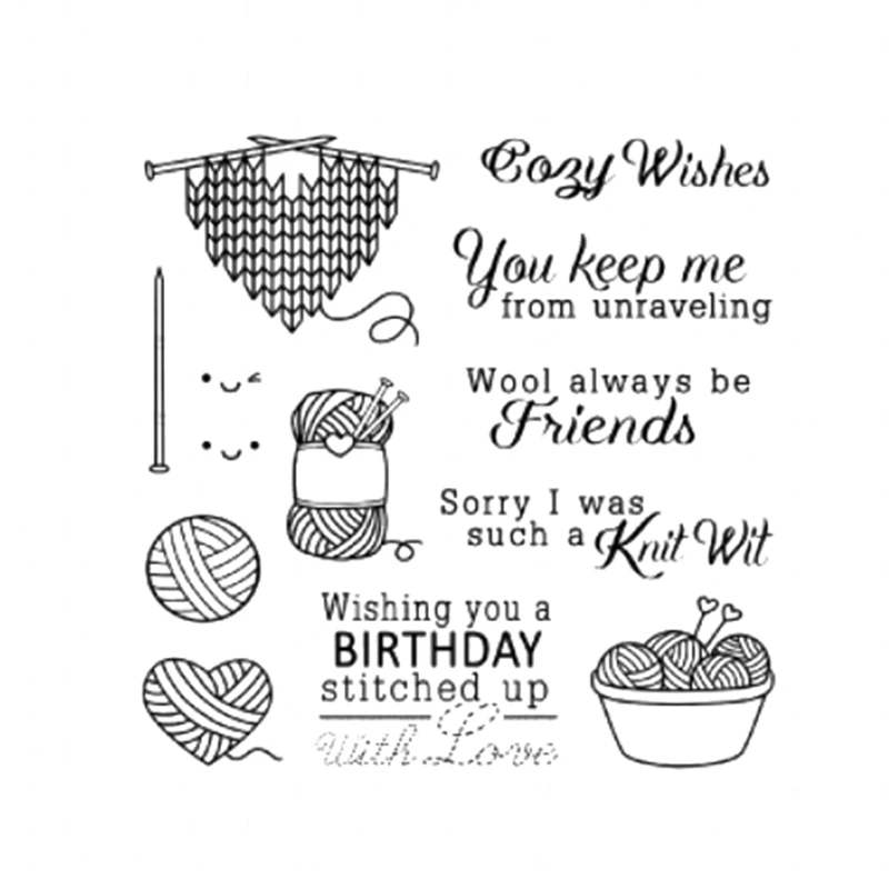 Eastshape Rubber Stamps for/in Scrapbooking Wool Knitting Spanish Stamps Clear Card Making Craft Embossing Stencil 2019 Album
Eastshape Rubber Stamps for/in Scrapbooking Wool Knitting Spanish Stamps Clear Card Making Craft Embossing Stencil 2019 Album