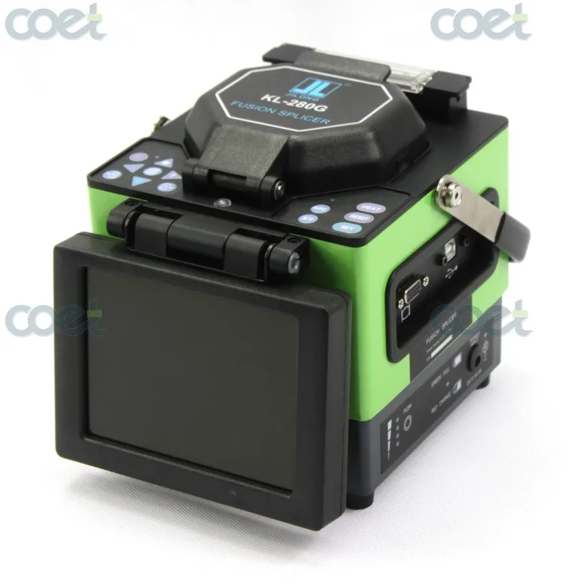 Original Optical Fiber Fusion Splicer JILONG KL-280G w/ Fiber Cleaver /Fiber Optic Fusion Splicing Machine Kit
Original Optical Fiber Fusion Splicer JILONG KL-280G w/ Fiber Cleaver /Fiber Optic Fusion Splicing Machine Kit