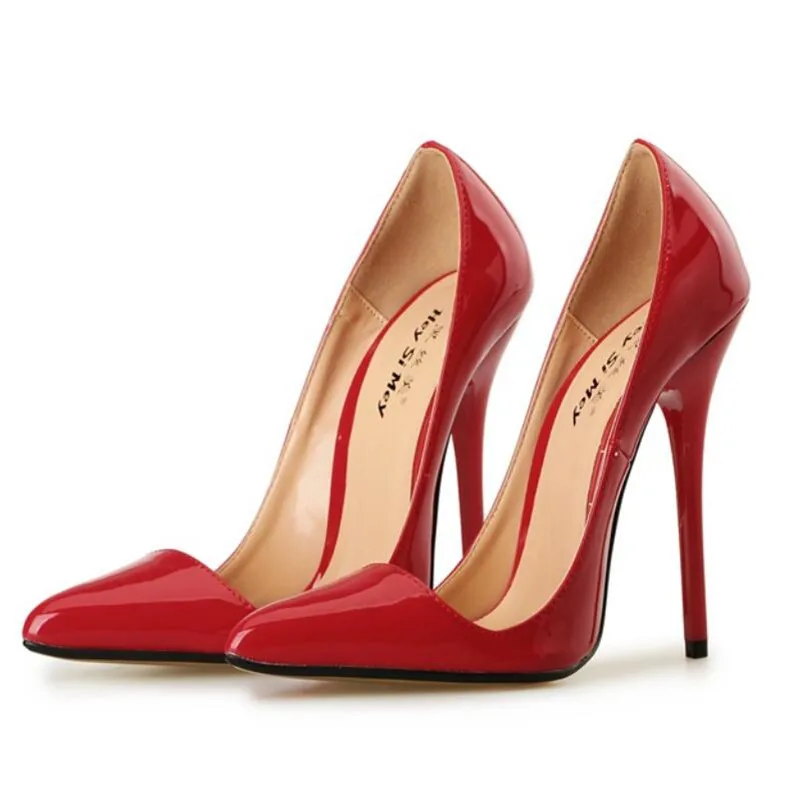 HSM woman shoes Pointed Toe Pumps 14cm Thin heels zapatos mujer Plus: 40- 48 49 Professional women Stilettos Fashion Show shoes
HSM woman shoes Pointed Toe Pumps 14cm Thin heels zapatos mujer Plus: 40- 48 49 Professional women Stilettos Fashion Show shoes