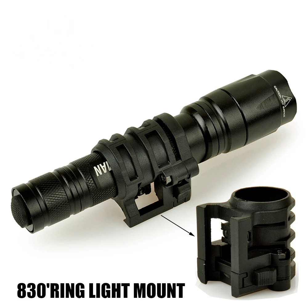 830' Ring Flashlight Mount For Tactical Weapon Light Airsoft Rifle Scout Light Base WNE08034 Paintball Hunting Accessories
830' Ring Flashlight Mount For Tactical Weapon Light Airsoft Rifle Scout Light Base WNE08034 Paintball Hunting Accessories