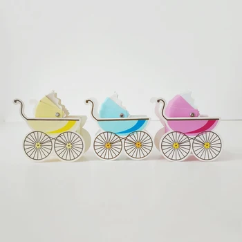 50pcs/lot Baby shower Favor Box Creative Baby Cart Shape Sweet Gift Candy Boxes Baby Birthday Guests Favors Event Party Supplies
50pcs/lot Baby shower Favor Box Creative Baby Cart Shape Sweet Gift Candy Boxes Baby Birthday Guests Favors Event Party Supplies