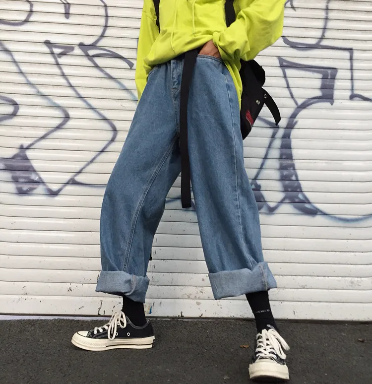 Korean Fashion High Waist Loose Straight Wide Leg Denim Pant Summer Autumn Winter Vintage Jean Trouser Ladies Oversized Bottoms
Korean Fashion High Waist Loose Straight Wide Leg Denim Pant Summer Autumn Winter Vintage Jean Trouser Ladies Oversized Bottoms