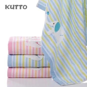 Kutto 70*140cm Lovely pure cotton gauze towel, cartoon like jacquard stripe big towel
Kutto 70*140cm Lovely pure cotton gauze towel, cartoon like jacquard stripe big towel