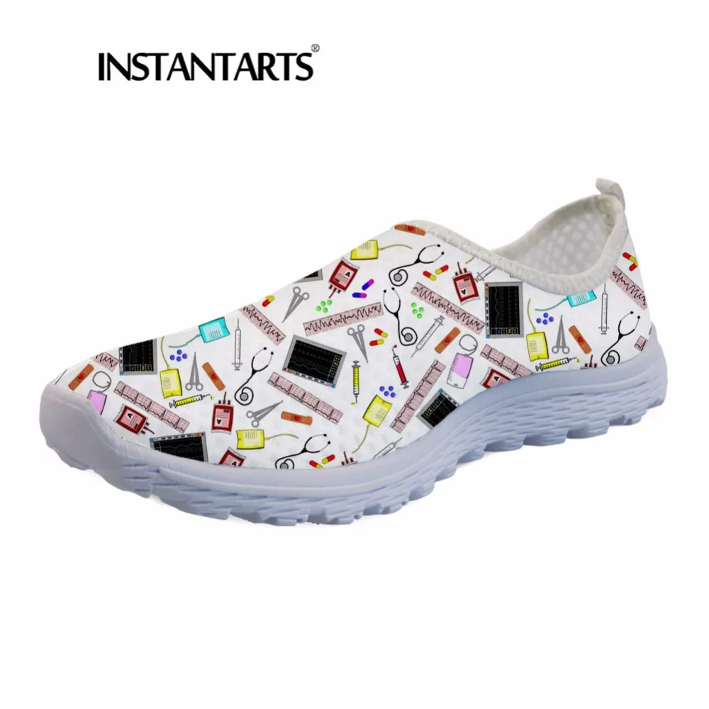 INSTANTARTS Nursing Flats Shoes Women Casual Air Mesh Walk Zapatillas Mujer 3D Nurse Medica Pattern Youth Girl Summer Sneakers
INSTANTARTS Nursing Flats Shoes Women Casual Air Mesh Walk Zapatillas Mujer 3D Nurse Medica Pattern Youth Girl Summer Sneakers