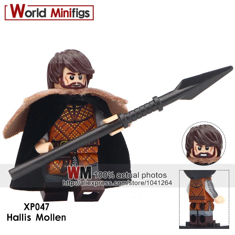 Single Sale Game of Thrones Eddard Stark Hallis Spear Sword Infantry Jory Cassel Ice and Fire Building Blocks Brick Toys Gift
Single Sale Game of Thrones Eddard Stark Hallis Spear Sword Infantry Jory Cassel Ice and Fire Building Blocks Brick Toys Gift