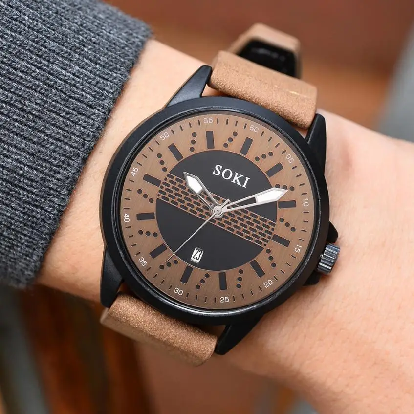 1 шт. мужские спортивные часы montre design с нейлоновым ремешком аналоговые кварцевые