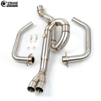 Motorcycle Exhaust Stainless Steel Mid Exhaust Pipe For Yamaha YZF-R3 YZFR3 YZF R3 2014 2015 2016 Motorcycle Accessories
Motorcycle Exhaust Stainless Steel Mid Exhaust Pipe For Yamaha YZF-R3 YZFR3 YZF R3 2014 2015 2016 Motorcycle Accessories