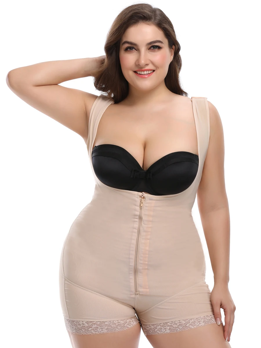 Butt Lift Tight Sculpting Body Shaper Fat Control Shapewear Full Body Bodysuits Women Sexy Underwear Slimming Shapewear (8)