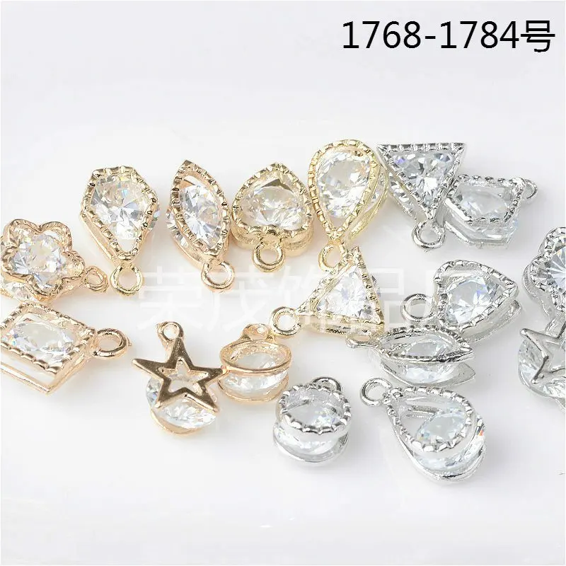 10pcs Fashion Jewelry floating charms Star Heart Gold/silver color Zircon imitation Crystal charm For Handmade Accessory Jewelry
10pcs Fashion Jewelry floating charms Star Heart Gold/silver color Zircon imitation Crystal charm For Handmade Accessory Jewelry
