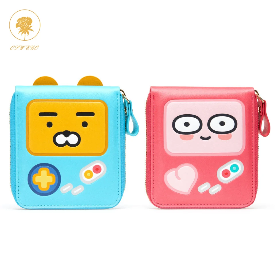 OSWEGO Coin Purses Leather Small Wallet Cartoon Female Short Coin Zipper Purse Credit Card Holder Women Money Bag
OSWEGO Coin Purses Leather Small Wallet Cartoon Female Short Coin Zipper Purse Credit Card Holder Women Money Bag