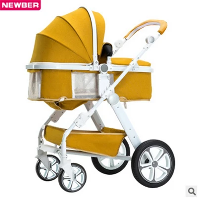 High-view baby stroller can sit flat and four seasons common light portable folding summer children's baby trolley
High-view baby stroller can sit flat and four seasons common light portable folding summer children's baby trolley