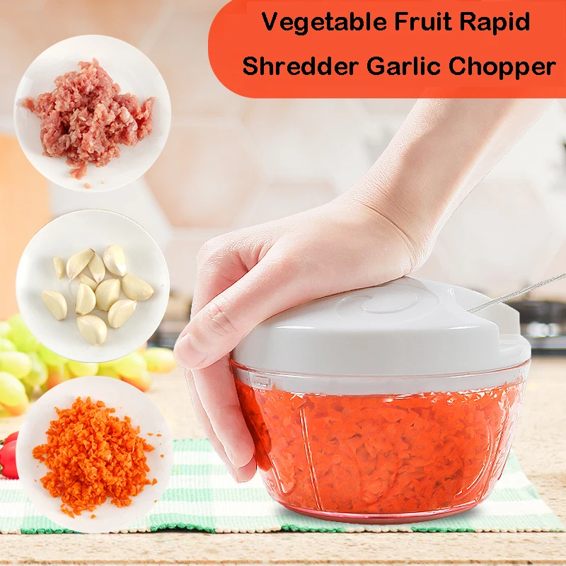 Hand-held Manual Vegetable Fruit Rapid Shredder Garlic Chopper Portable Kitchen Food Processor Mincer Hand Pull Kitchen Grinder
Hand-held Manual Vegetable Fruit Rapid Shredder Garlic Chopper Portable Kitchen Food Processor Mincer Hand Pull Kitchen Grinder