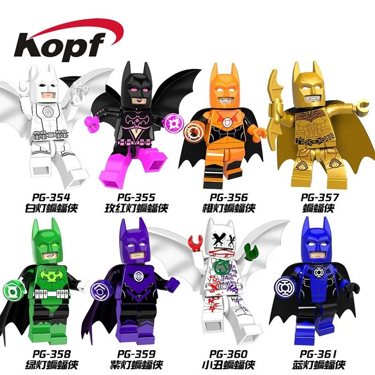 Single Sale Building Blocks Super Heroes Joker White Blue Green Light Batman Action Figures Collection Toys For Children PG8078
Single Sale Building Blocks Super Heroes Joker White Blue Green Light Batman Action Figures Collection Toys For Children PG8078