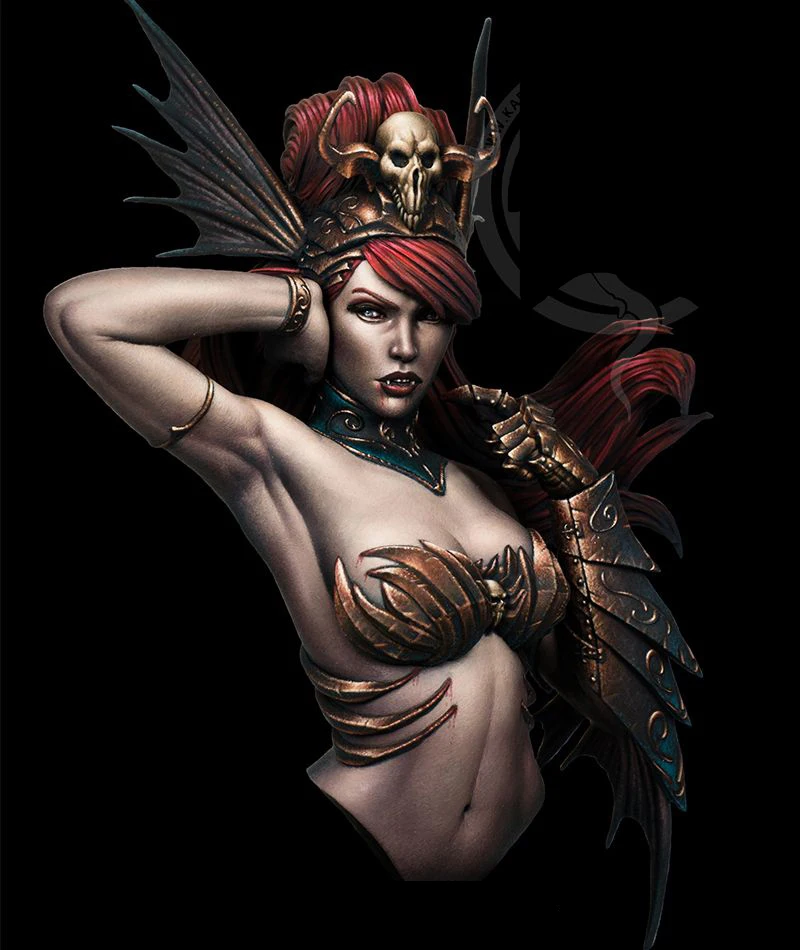 Unassambled 1/10 Lady zombie fantasy bust Historical Resin kit miniature model Unpainted
Unassambled 1/10 Lady zombie fantasy bust Historical Resin kit miniature model Unpainted