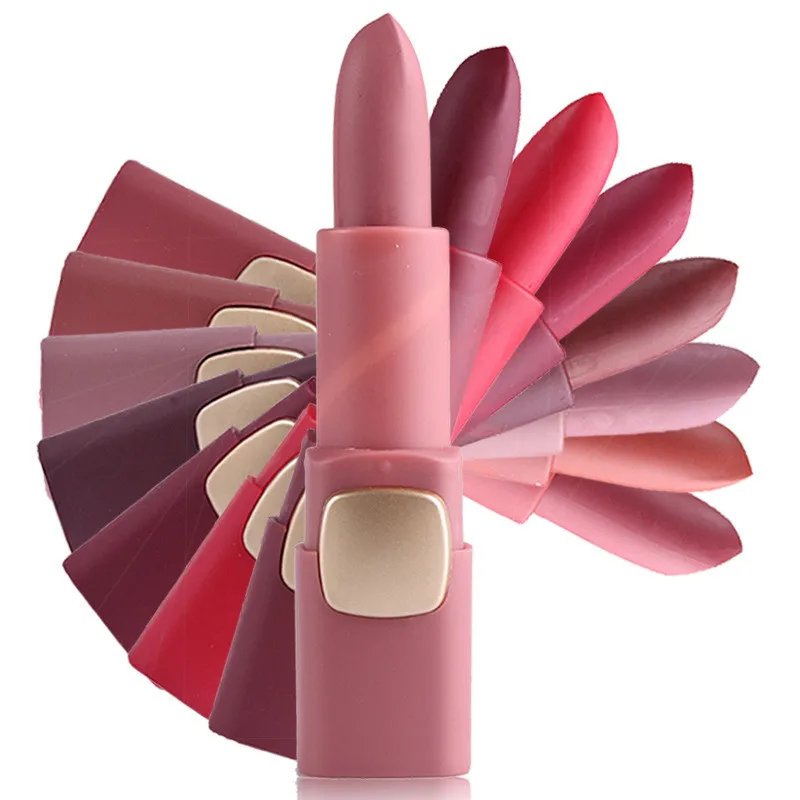 MISS ROSE Brand New Moisturizing 18 Colors Matte Lipstick Sexy Red Lips Nude Lipstick Matte Cosmetics Lip Stick Makeup maquillaj
MISS ROSE Brand New Moisturizing 18 Colors Matte Lipstick Sexy Red Lips Nude Lipstick Matte Cosmetics Lip Stick Makeup maquillaj
