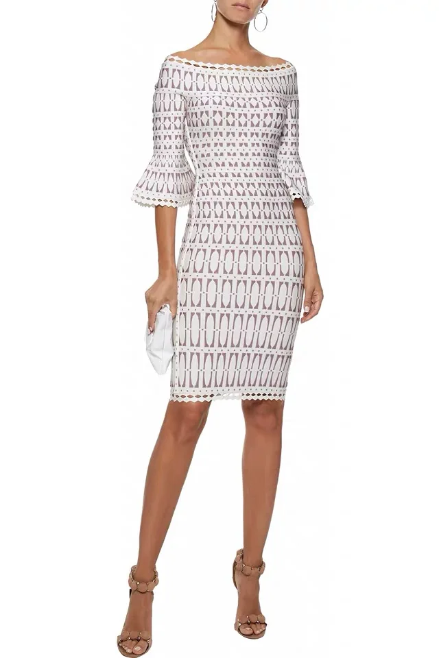 2019 New Women Bandage Dress beige Slash neck half sleeve Vestido Luxury Diamond Celebrity Evening Party Dress
2019 New Women Bandage Dress beige Slash neck half sleeve Vestido Luxury Diamond Celebrity Evening Party Dress
