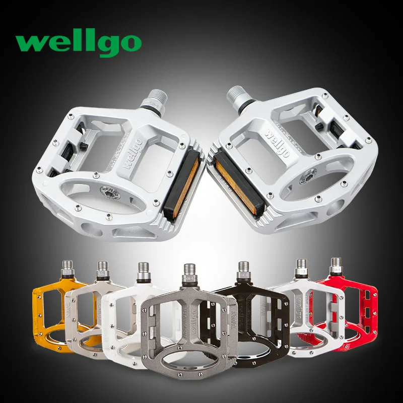 WELLGO MG-1 MTB Bicycle Pedal Mountain Bike Sealed Bearing Pedals Cycling Parts Cr Mo Spindle
WELLGO MG-1 MTB Bicycle Pedal Mountain Bike Sealed Bearing Pedals Cycling Parts Cr Mo Spindle